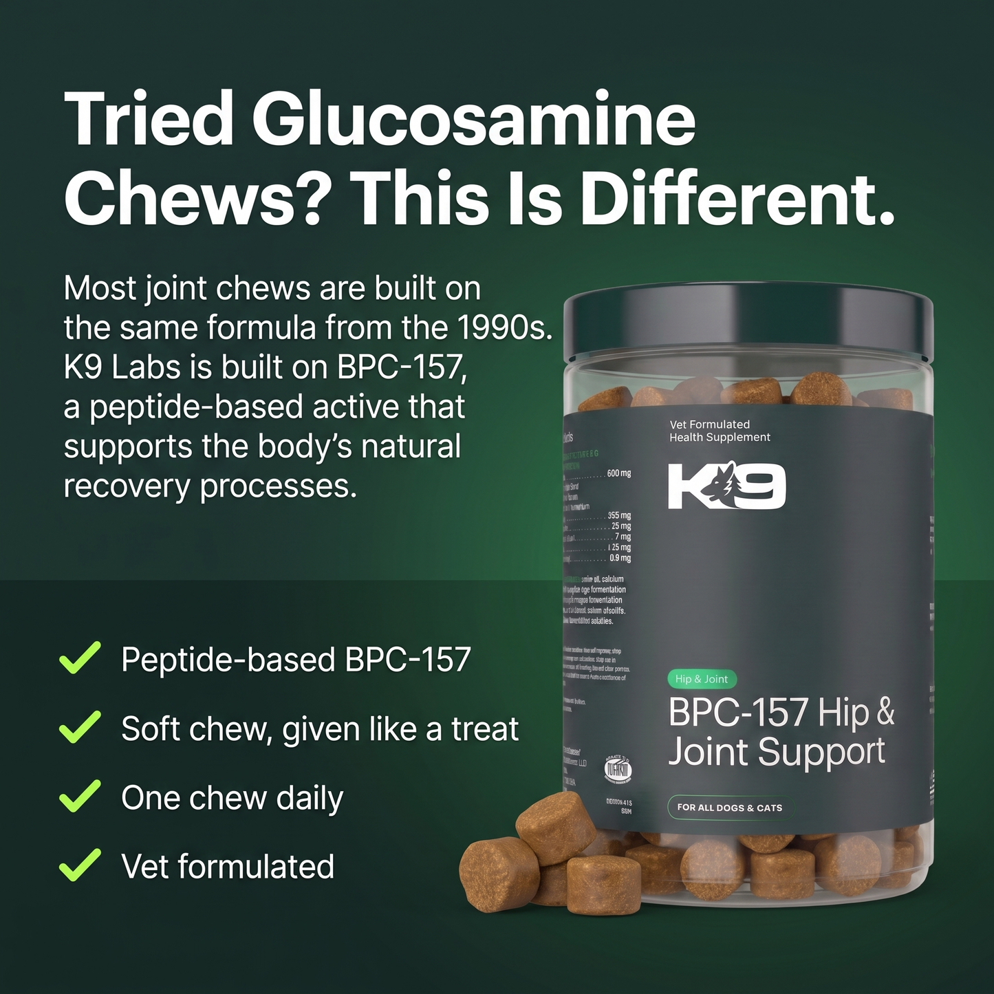 BPC Hip & Joint Regenerative Support Cold-Pressed Chews